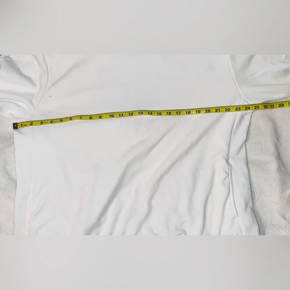 Nike Crewneck Sweatshirt White sz XL - Picture 6 of 9